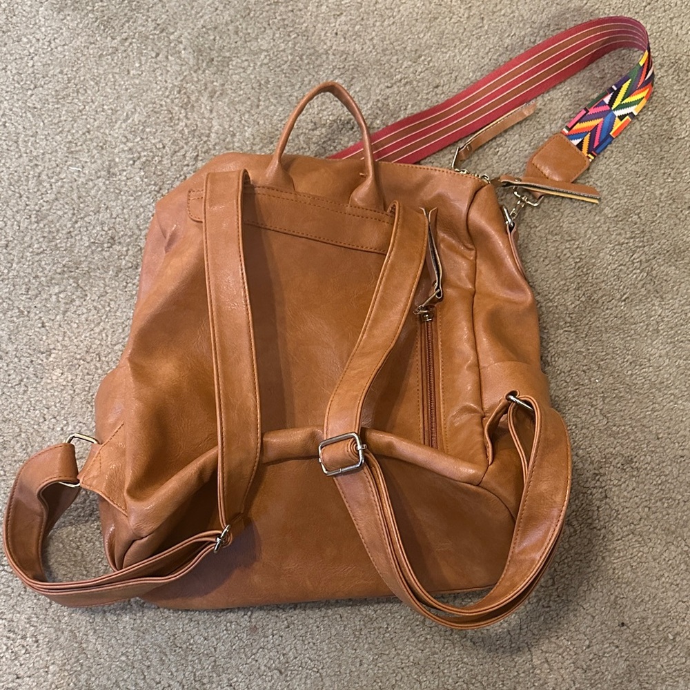 Tan Backpack - Picture 2 of 4